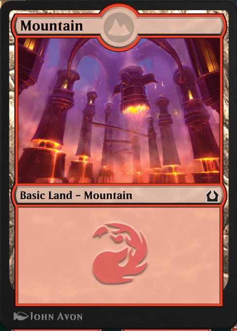 Mountain from MTG Arena Promos