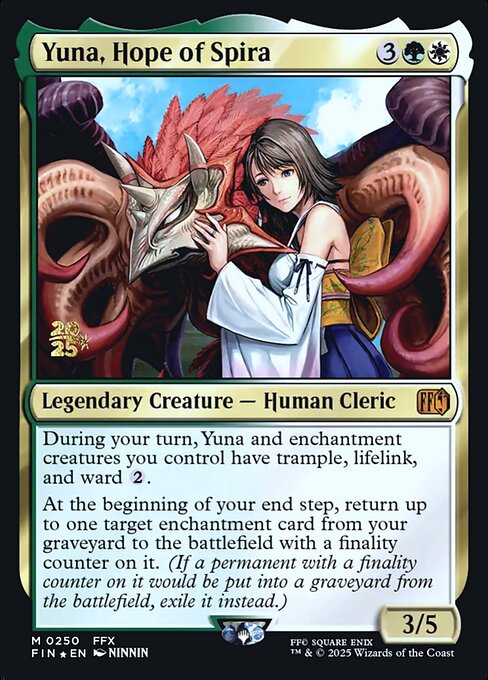 Yuna, Hope of Spira from Final Fantasy Promos