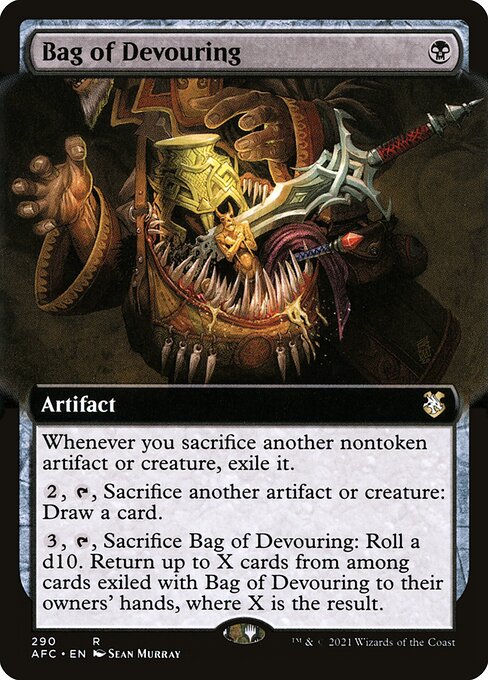 Bag of Devouring highlighted card art