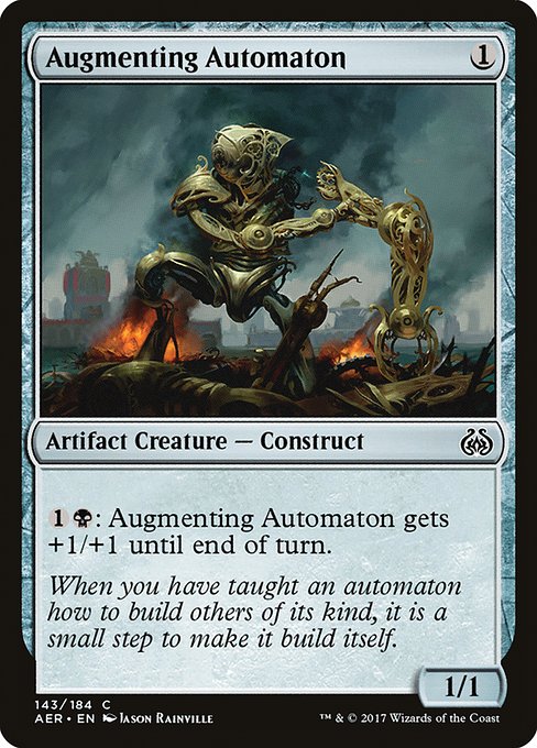 Augmenting Automaton highlighted card art