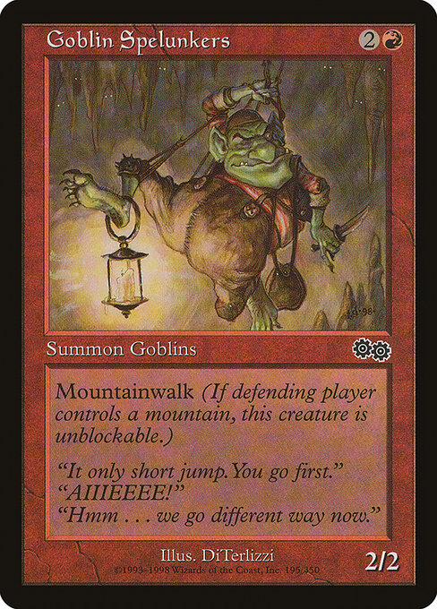 Goblin Spelunkers from Urza's Saga