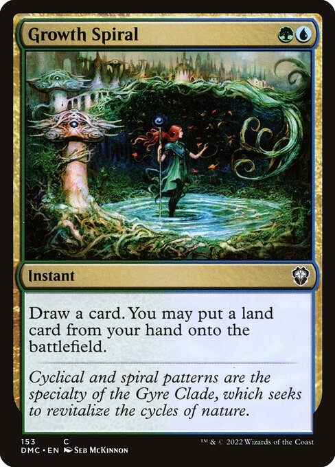 Growth Spiral from Dominaria United Commander