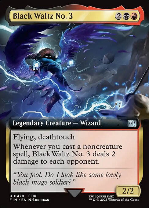 Black Waltz No. 3 highlighted card art