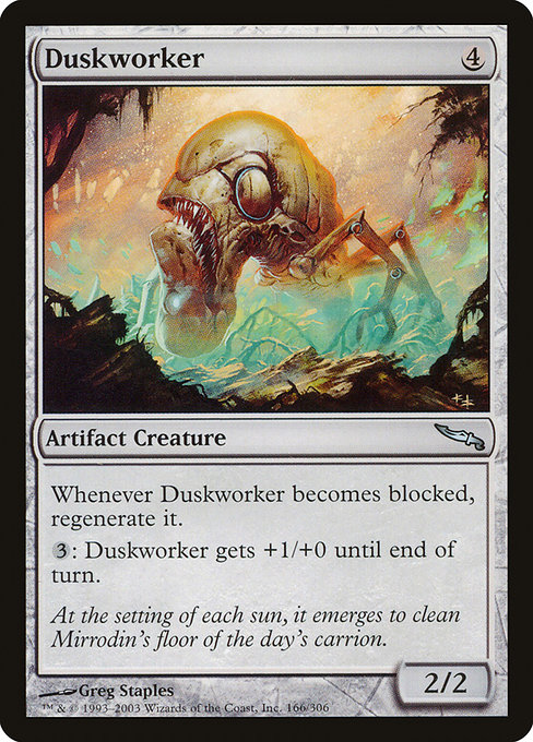 Duskworker highlighted card art
