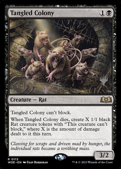 Tangled Colony from Wilds of Eldraine Promos