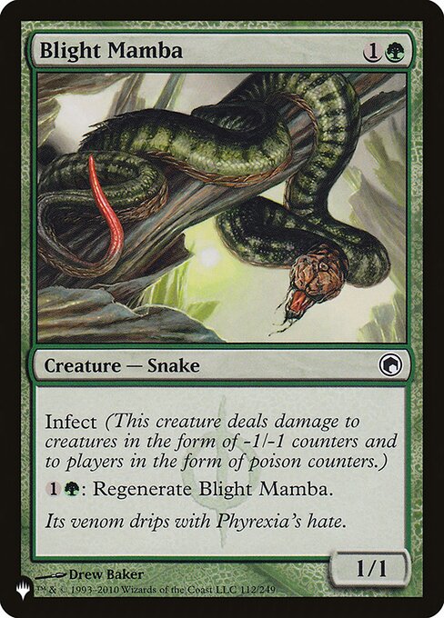 Blight Mamba highlighted card art