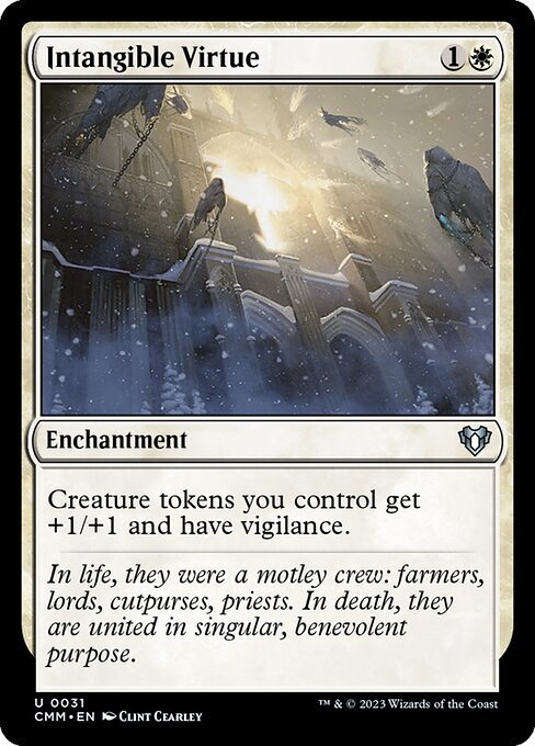 Intangible Virtue from Commander Masters
