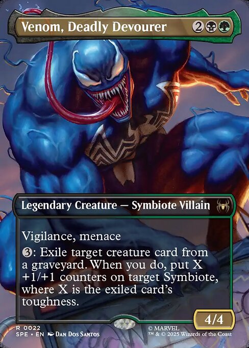 Venom, Deadly Devourer highlighted card art