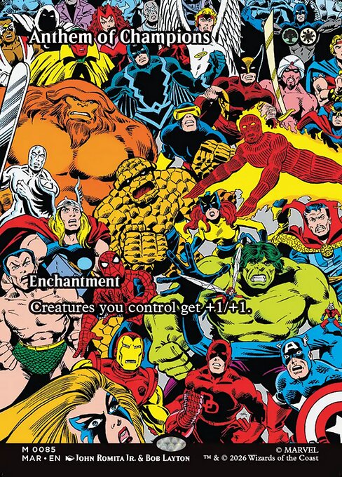Anthem of Champions from Marvel Universe