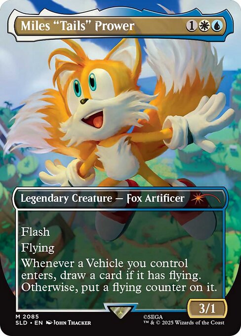 Miles "Tails" Prower highlighted card art