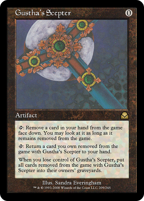 Gustha's Scepter highlighted card art