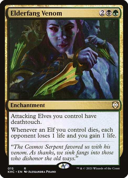 Elderfang Venom highlighted card art