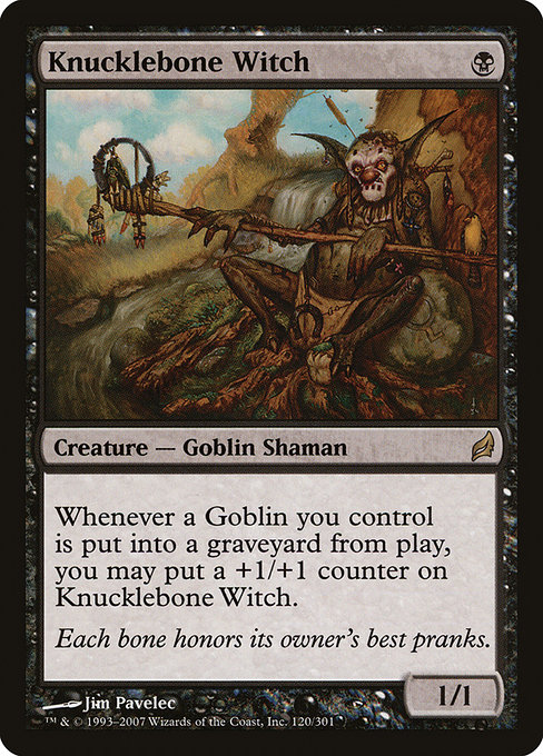 Knucklebone Witch highlighted card art