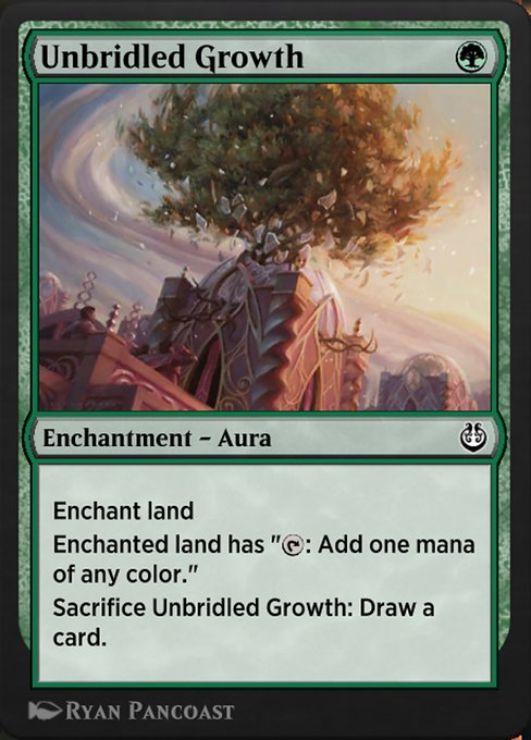 Unbridled Growth highlighted card art