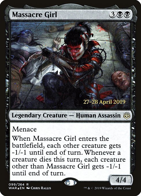 Massacre Girl from War of the Spark Promos