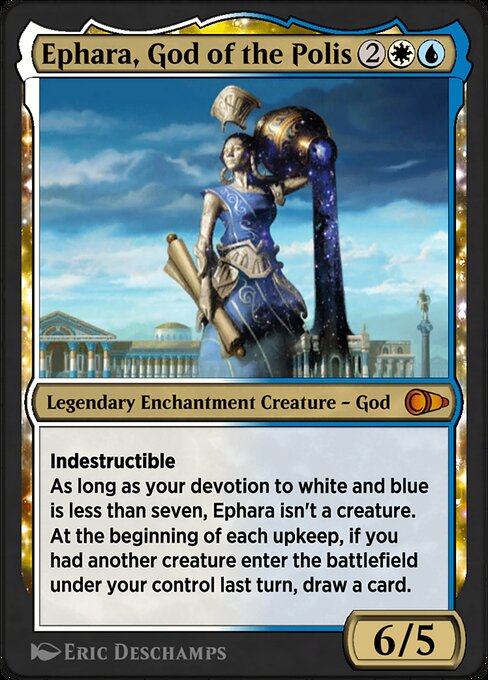 Ephara, God of the Polis highlighted card art