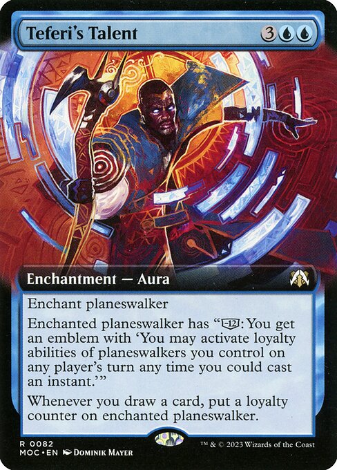 Teferi's Talent from March of the Machine Commander
