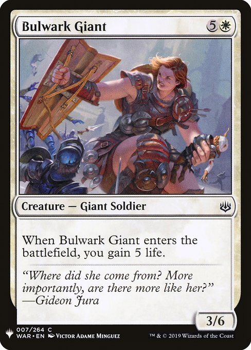 Bulwark Giant from The List