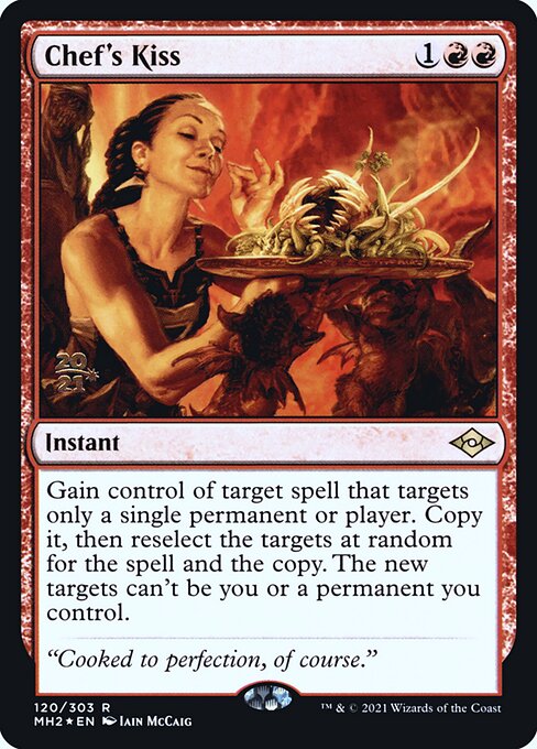 Chef's Kiss from Modern Horizons 2 Promos