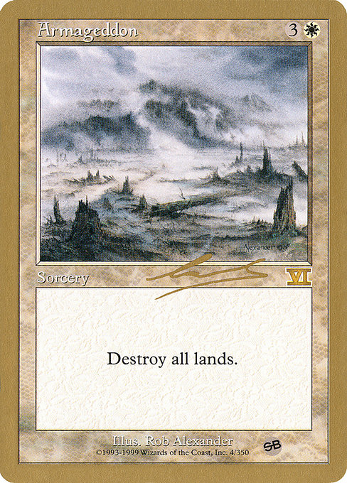 Armageddon from World Championship Decks 2000