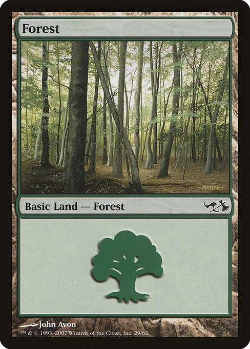 Forest from Duel Decks: Elves vs. Goblins