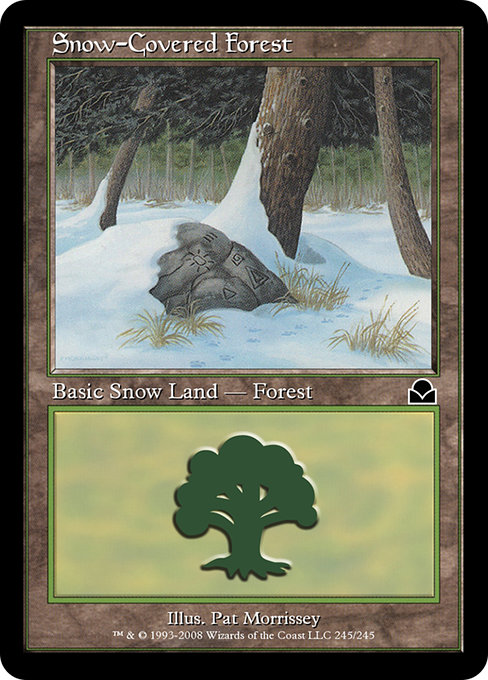 Snow-Covered Forest from Masters Edition II