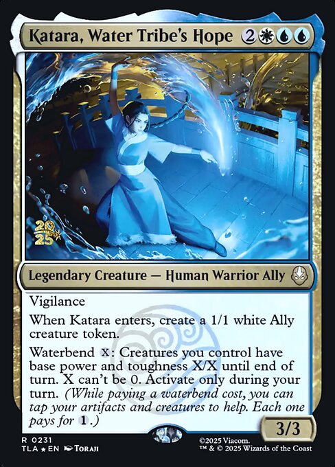 Katara, Water Tribe's Hope from Avatar: The Last Airbender Promos
