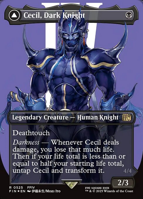 Cecil, Dark Knight // Cecil, Redeemed Paladin from Final Fantasy