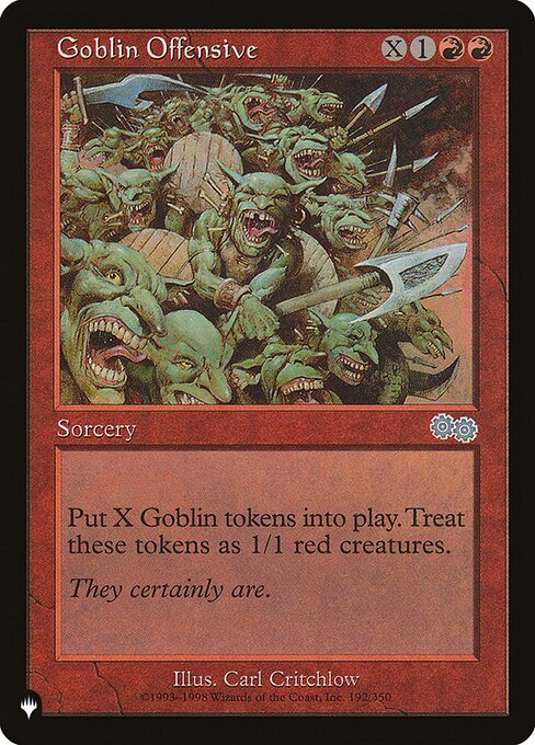 Goblin Offensive highlighted card art