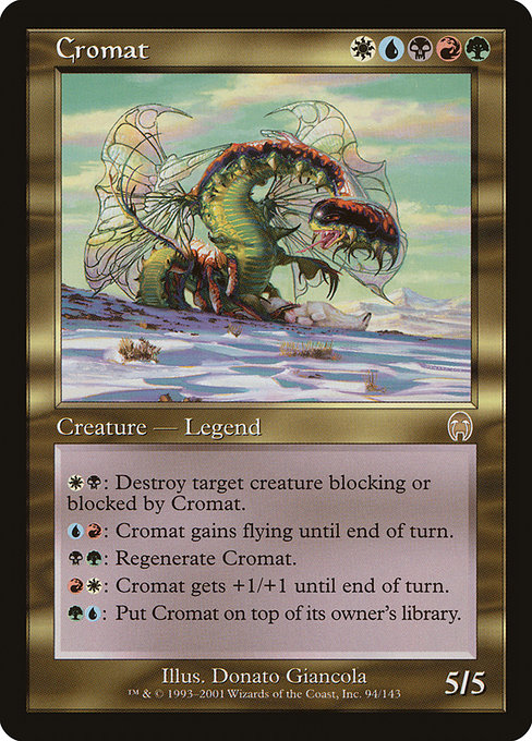 Cromat highlighted card art