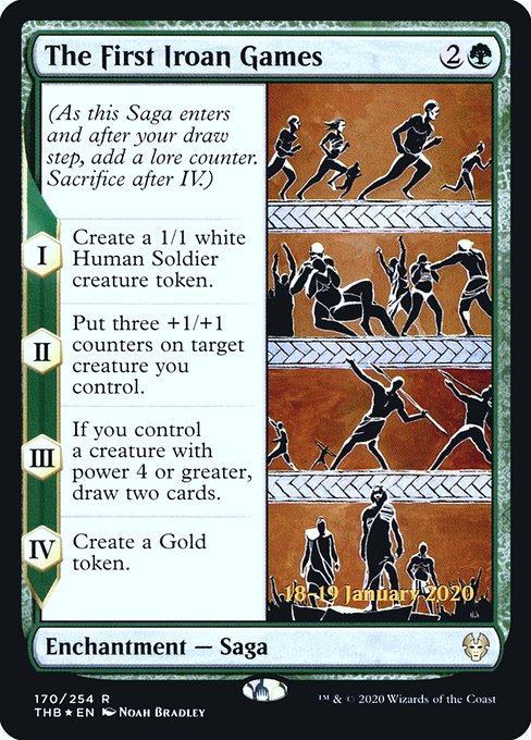 The First Iroan Games from Theros Beyond Death Promos