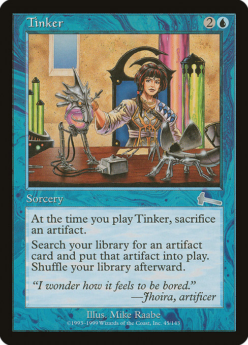 Tinker from Urza's Legacy