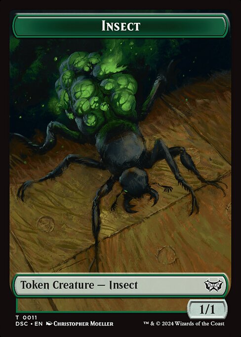 Insect from Duskmourn Commander Tokens