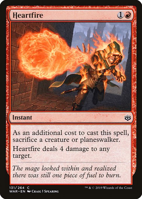Heartfire from War of the Spark
