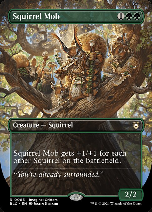 Squirrel Mob highlighted card art