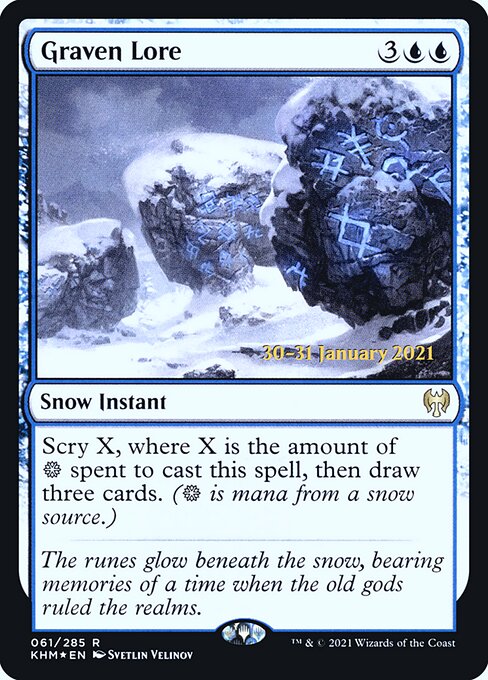 Graven Lore from Kaldheim Promos