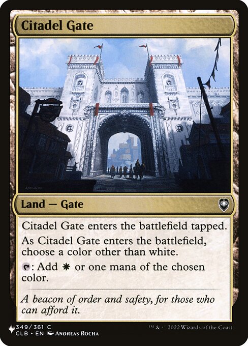 Citadel Gate highlighted card art