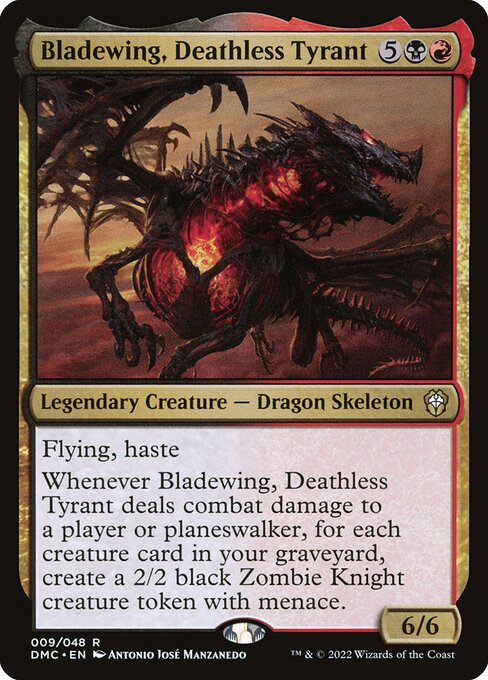 Bladewing, Deathless Tyrant highlighted card art