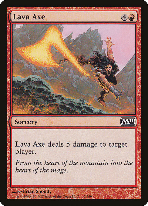 Lava Axe from Magic 2011