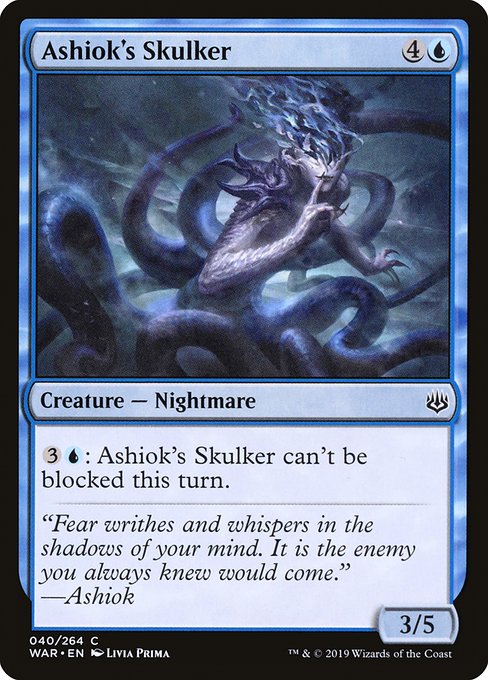 Ashiok's Skulker highlighted card art