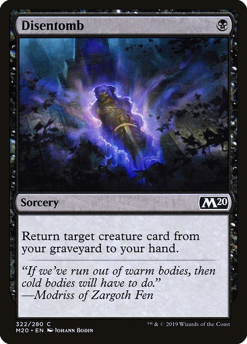 Disentomb highlighted card art