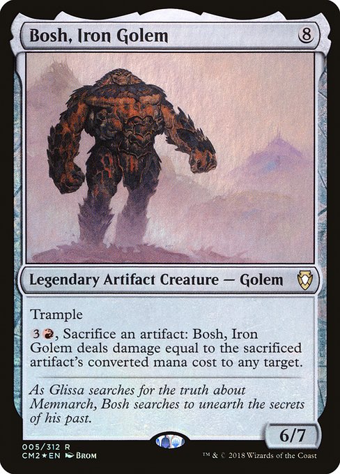 Bosh, Iron Golem from Commander Anthology Volume II