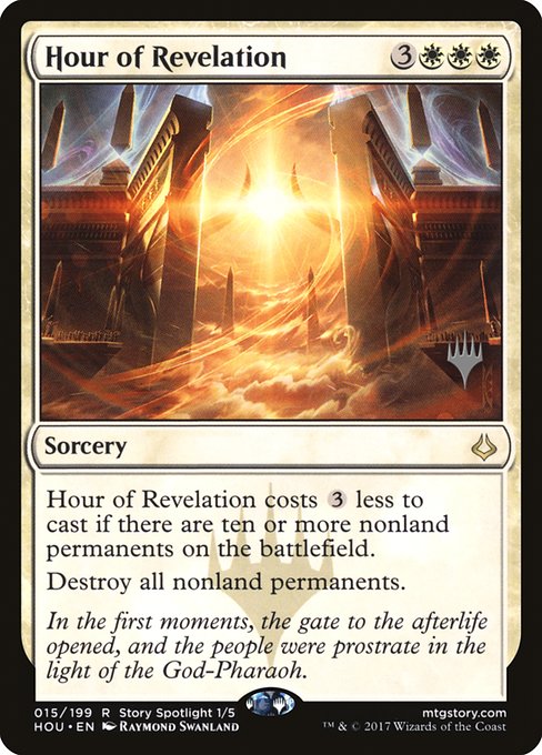Hour of Revelation highlighted card art