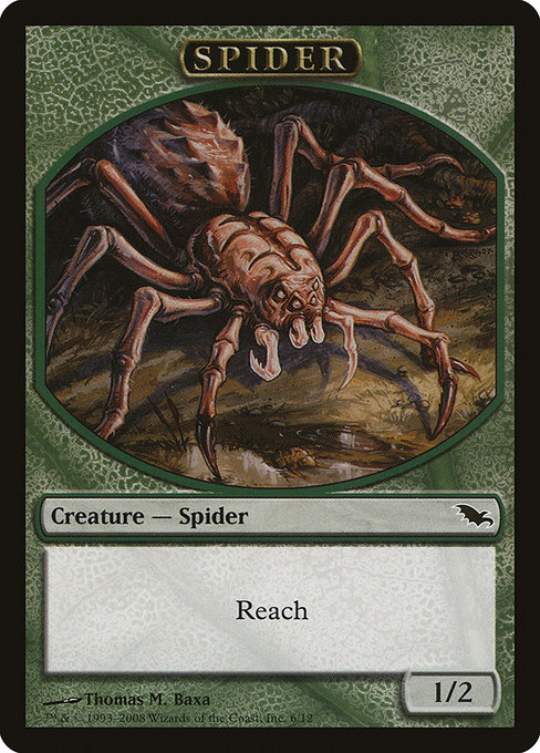 Spider from Shadowmoor Tokens