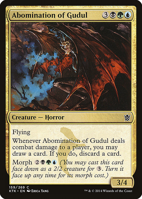 Abomination of Gudul highlighted card art