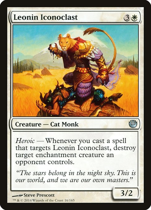 Leonin Iconoclast highlighted card art