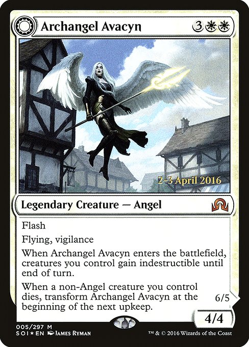 Archangel Avacyn // Avacyn, the Purifier from Shadows over Innistrad Promos