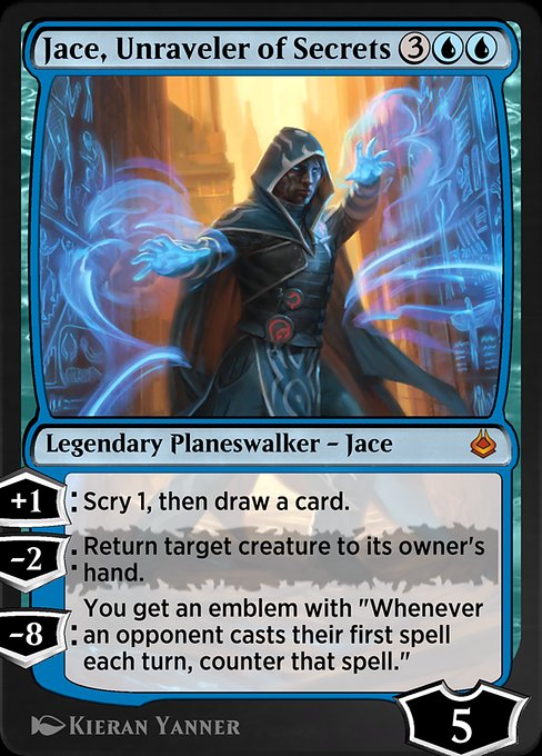 Jace, Unraveler of Secrets from Amonkhet Remastered
