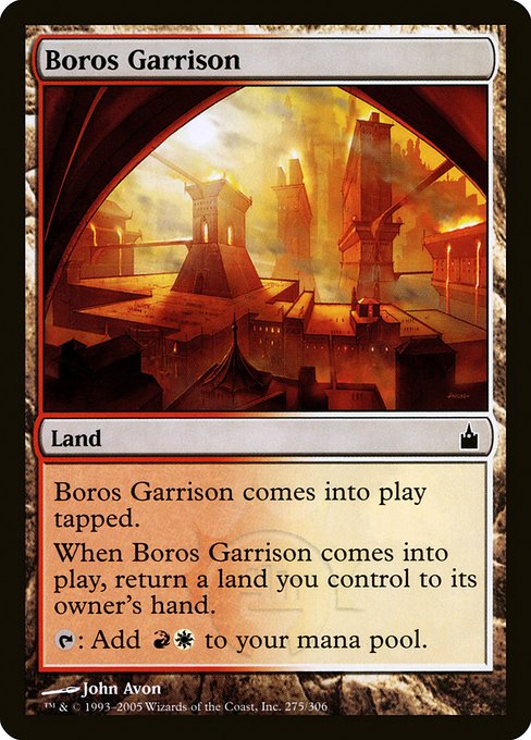Boros Garrison from Ravnica: City of Guilds