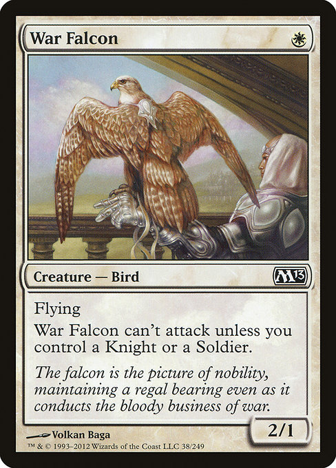 War Falcon highlighted card art